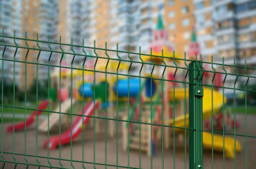 забор для детского сада
